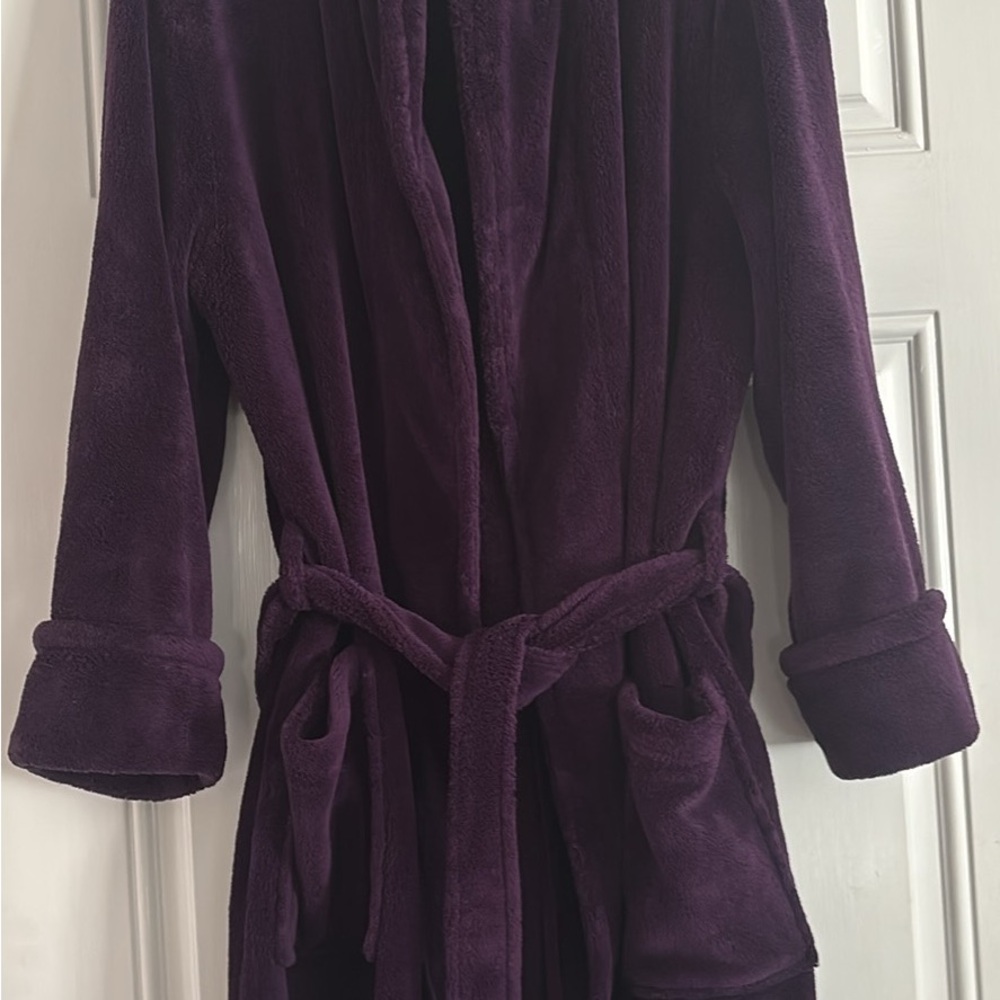 Plush Purple Robe - Picture 2 of 3